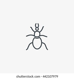beetle, insect, icon