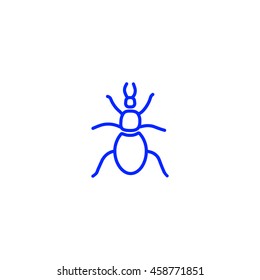 beetle, insect, icon