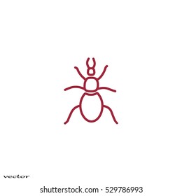 beetle, insect, icon