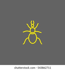 beetle, insect, icon
