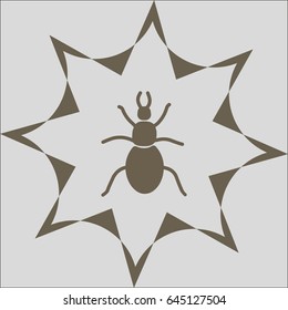 beetle, insect, icon