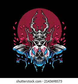The Beetle Kitsune monster Japan