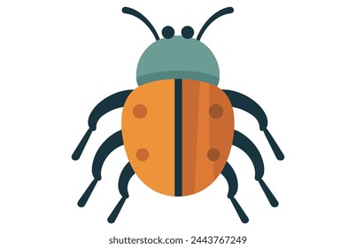 Beetle Rhino Illustration Clip Art Design Shape, Beetle Icon Vector