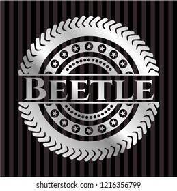 Beetle silvery emblem