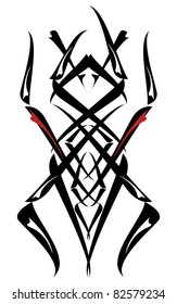 beetle - Tribal tattoo