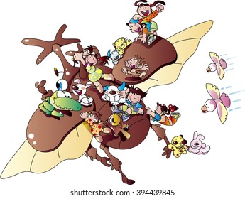 Beetles and children