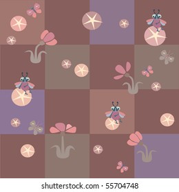 beetles, flowers and stars
