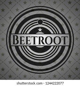 Beetroot black emblem. Vintage.