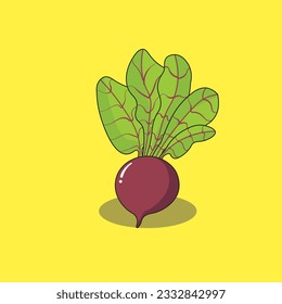 beetroot flat design, beetroot, bit vector, cute beetroot, beet edit material, fruit, beetroot design
