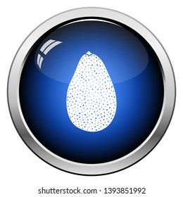 Beetroot Icon. Glossy Button Design. Vector Illustration.