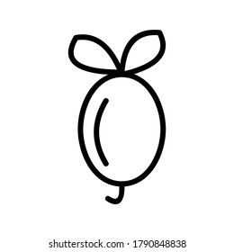 Zuckerrübensymbol oder Logo einzeln auf Zeichen, Vektorgrafik - hochwertige Vektorsymbole in schwarzem Stil
