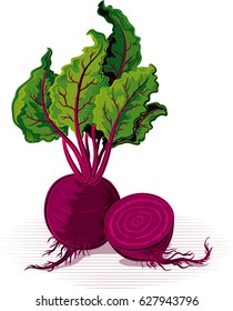 beetroot, resting on a plane