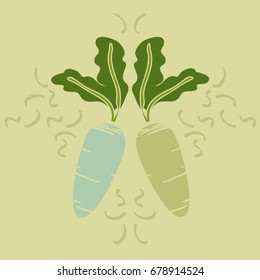 Beets - vector illustration