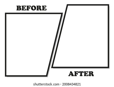 Before After Icon Screen, Icon Vector