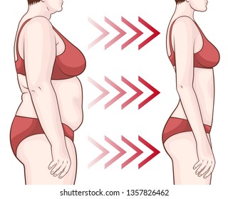 reduce belly fat front view photoshop