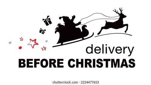 BEFORE CHRISTMAS DELIVERY WITH SANTA