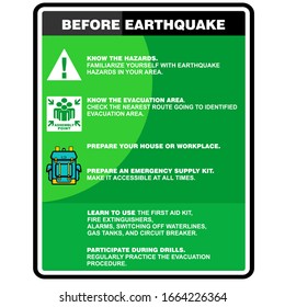 BEFORE EARTHQUAKE, POSTER AND BANNER