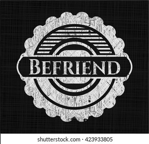 Befriend on blackboard