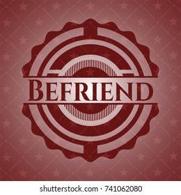 Befriend red emblem