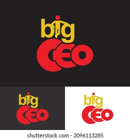 Beg Ceo logo. Modern minimalist Business logo. E-commerce.Clothes brand.Color full logo.Red-yellow color logo.Fashion Branding  Design.   