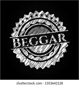 Beggar chalk emblem