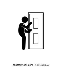beggar icon. Element of poor man illustration. Premium quality graphic design icon. Signs and symbols collection icon for websites, web design, mobile app