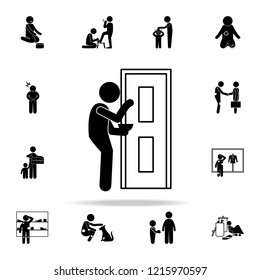 beggar icon. Poor peaple icons universal set for web and mobile