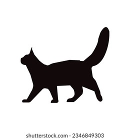 Begin by sketching a simple outline of a cat. Focus on the basic shapes that make up a cat's body, head, ears, and tail.

Refine the Outline: Once you're satisfied with the basic shape, refine the out
