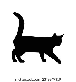 Comenzar esbozando un simple contorno de un gato. Concéntrate en las formas básicas que componen el cuerpo, la cabeza, las orejas y la cola de un gato.

Refinar el esquema: Una vez satisfecho con la forma básica, refinar el