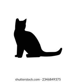 Begin by sketching a simple outline of a cat. Focus on the basic shapes that make up a cat's body, head, ears, and tail.

Refine the Outline: Once you're satisfied with the basic shape, refine the out