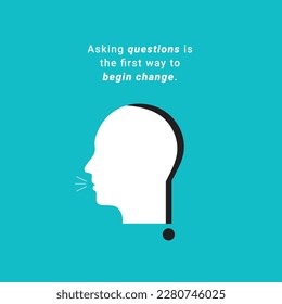 Begin Change vector illustration graphic