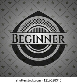 Beginner realistic black emblem