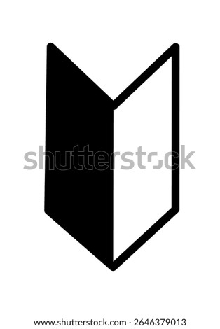 beginner symbol vector with simple design