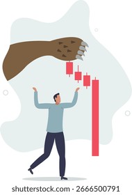 Comienzo del concepto de mercado bajista.