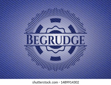 Begrudge jean background. Vector Illustration. Detailed.