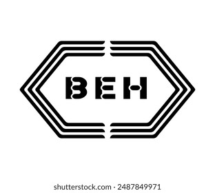 BEH letter logo Design. BEH Simple and modern creative monogram initial letter logo Illustration.
BEH letter logo Design. BEH Simple and modern creative monogram initial letter logo Illustration.