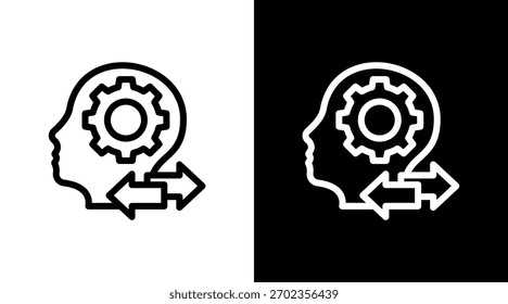 Comportamento Com Design De Conjunto De Ícones