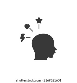 Behavior icons  symbol vector elements for infographic web