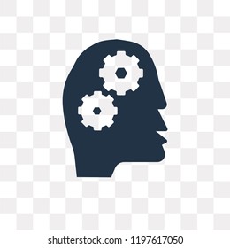 Behavior vector icon isolated on transparent background, Behavior transparency concept can be used web and mobile