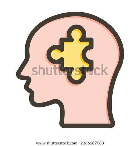 Behavioral Skills Vector Thick Line Filled Colors Icon For Personal And Commercial Use.
