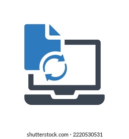 Icono de desarrollo impulsado por el comportamiento (Ilustración vectorial)