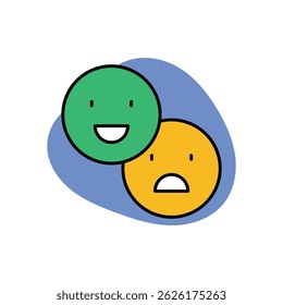 Ilustração de estoque de vetor de ícone de comportamento