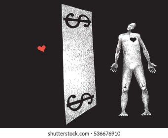 Behind closed door