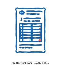 behind wheel instruction doodle icon sketch vector. behind wheel instruction sign. isolated symbol illustration