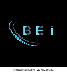 BEI letter logo creative design. BEI unique design.

