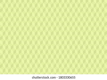 Beige 3D squares background. Seamless vector Illustration. Geometric design for web, wrapping, fabric, poster. Follow other mosaic patterns in my collection.