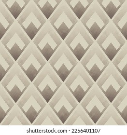 Beige abstract background. Geometric ornament.