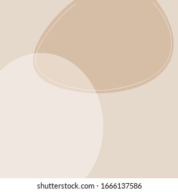 Ilustración de fondo abstracto beige