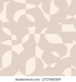 Beige Abstractas Gometría Decorativo sin patrón. Repitiendo antecedentes. Estampado de Fondo de pantalla labrable.