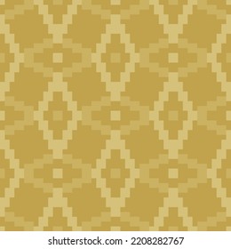 fondo repetitivo abstracto beige. ornamento geométrico clásico. patrón sin costuras vectorial. muestra de tela. papel de envoltura abstracto. impresión continua. elemento de diseño para prendas de vestir, textiles, tejidos, lino